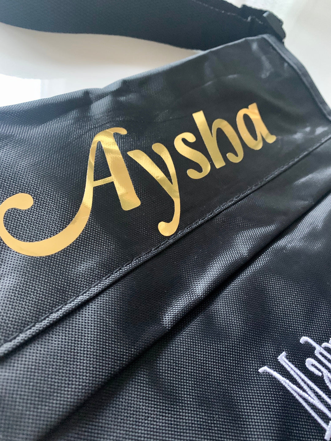 Personalised Madrassa Bag - KB- Black
