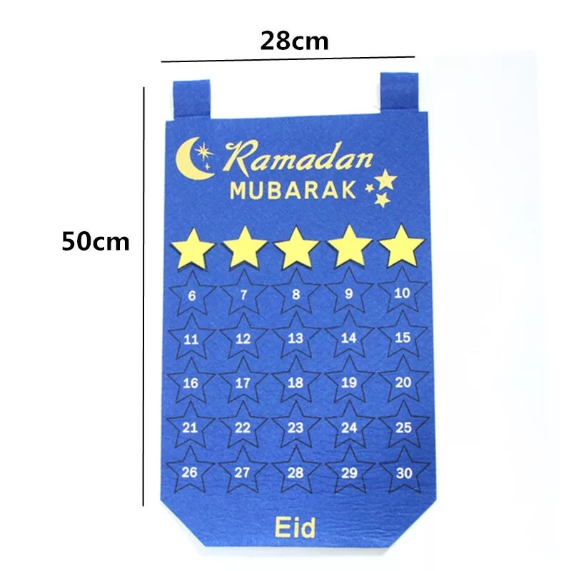 Reusable Ramadan Countdown Calendars - Variety