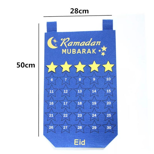 Reusable Ramadan Countdown Calendars - Variety