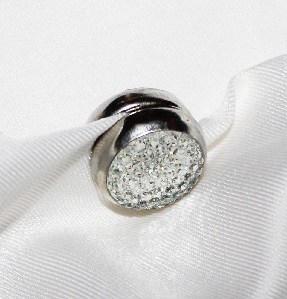 Magnetic Mini Crystal Pair of Brooch/Pins HP- colours