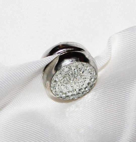 Magnetic Mini Crystal Pair of Brooch/Pins HP- colours