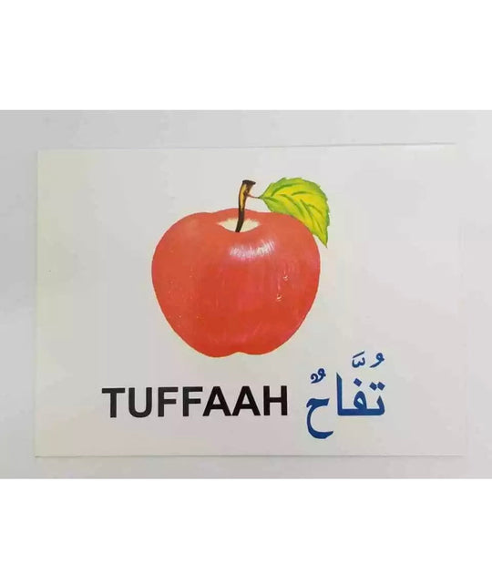 ARABIC ALPHABET FLASH CARD -KIDS