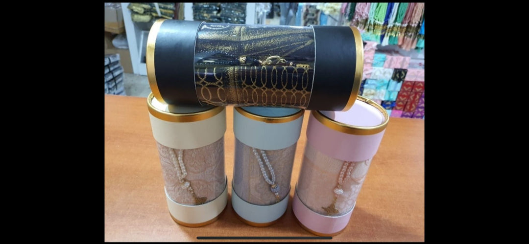 Kaba Gift packed Prayer Mat and Tasbeeh - Mix
