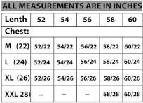 Embroidered Winter Al Aseel Thobes 
- Midnight Charcoal Z03/5-4