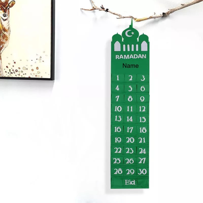 Reusable Ramadan Countdown Calendars - Variety
