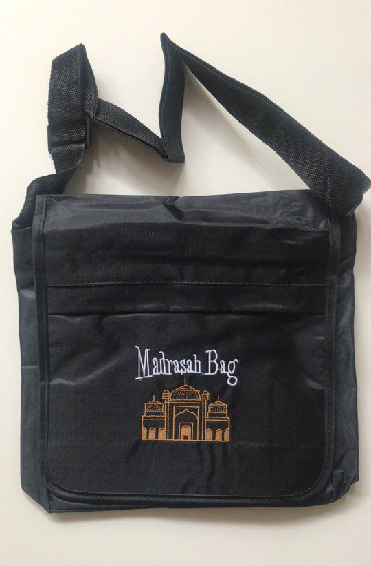 Personalised Madrassa Bag - KB- Black