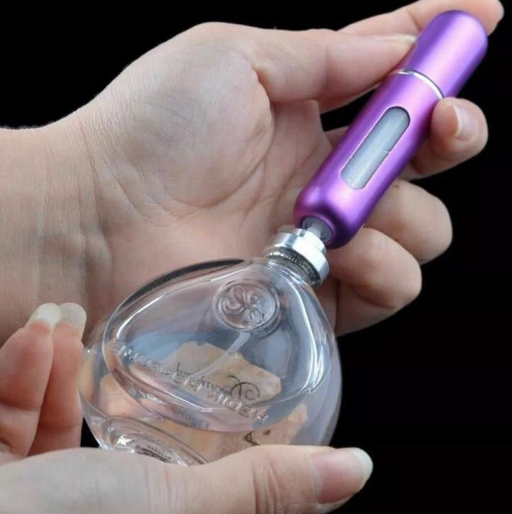 5ML Perfume Atomiser Bottle Aftershave Atomizer Pump Travel Refillable Spray