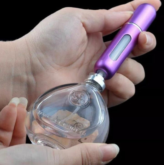 5ML Perfume Atomiser Bottle Aftershave Atomizer Pump Travel Refillable Spray