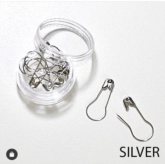 No Snag Hijab pins/ safety pins bulb - 50 pack box