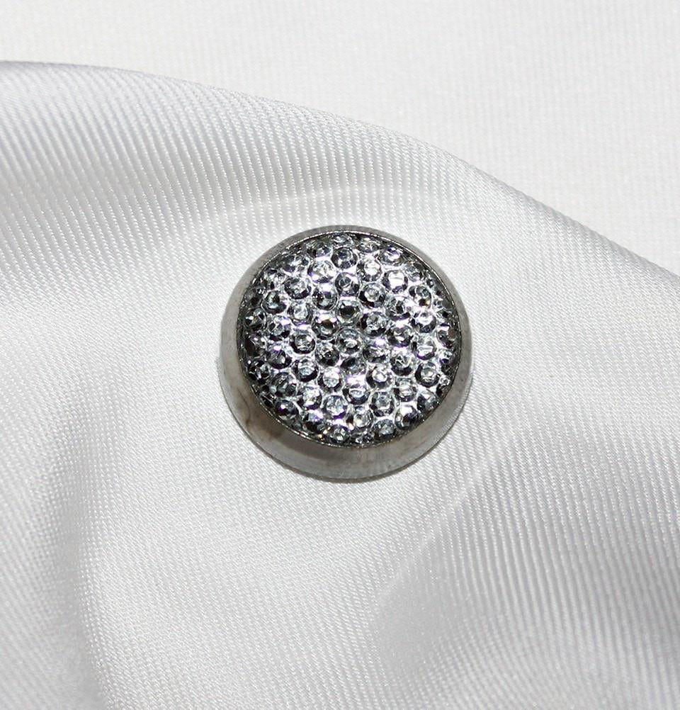 Magnetic Mini Crystal Pair of Brooch/Pins HP- colours