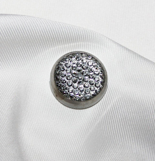 Magnetic Mini Crystal Pair of Brooch/Pins HP- colours