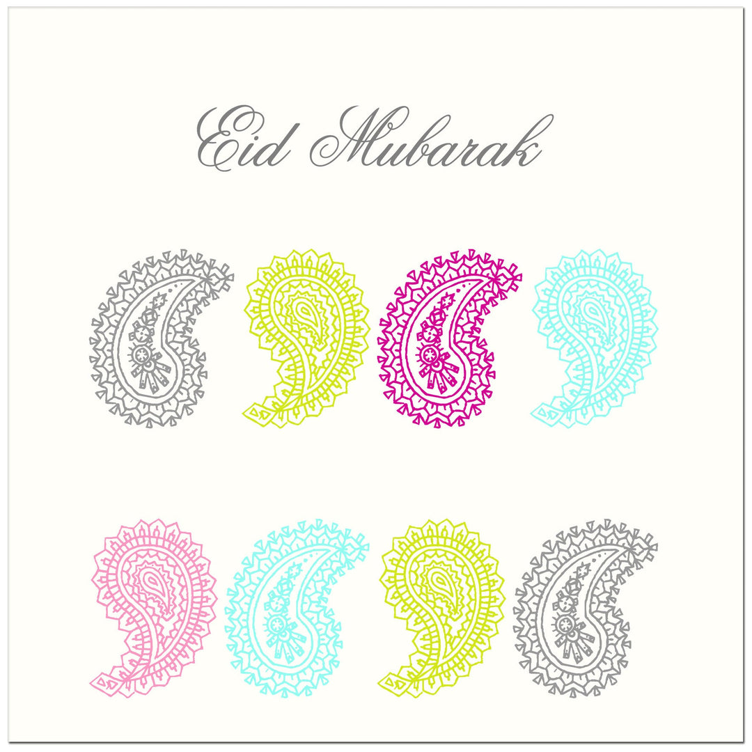 EID MUBARAK IM- ARABESQUE PAISLEY