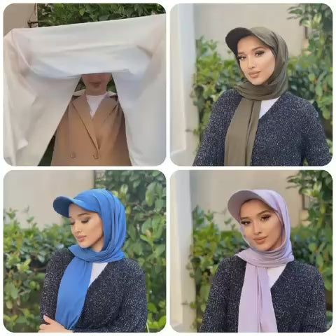 Cap Hijabs- All in one joint