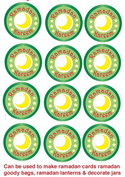 RAMADAN KAREEM STICKER PACK