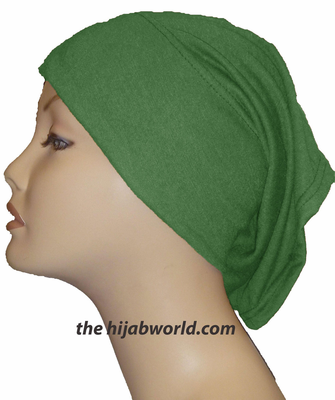 Tube Plain Underscarf - Bright Green