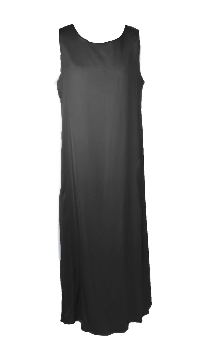 Black inner shop slip dress