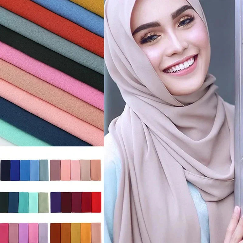 Chiffon Long Scarves