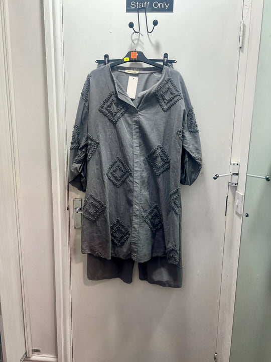 Cotton 2 piece 3d pattern Coords