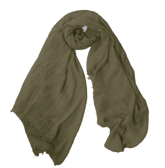 Crimp Frayed Edged  Hijabs / Scarves PH