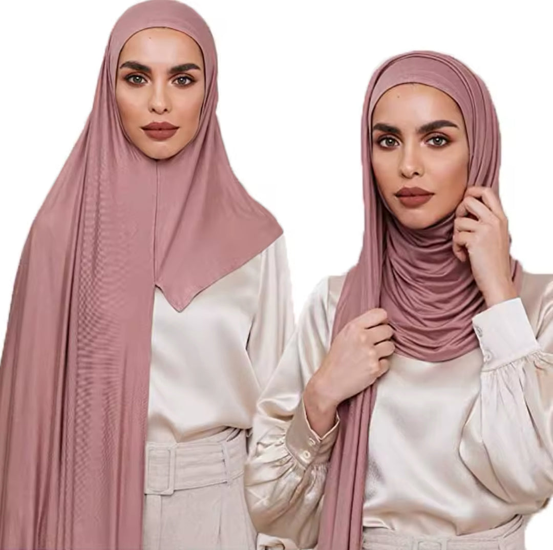 Easy Wear Jersey Ready stitch Hijab