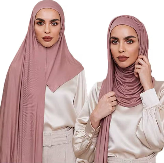 Easy Wear Jersey Ready stitch Hijab
