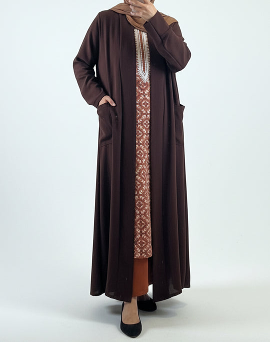 Light weight Duster Coat with Cuffs