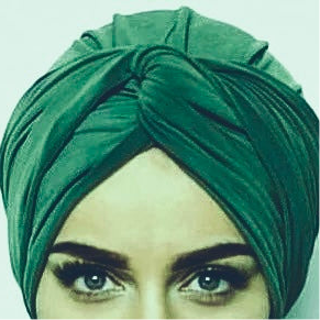 EASY TO WEAR SUEDE TURBAN/CHEMO HIJAB WRAP- TK