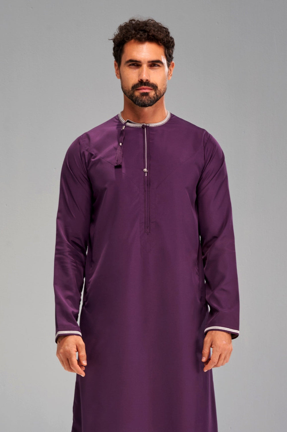 Faris Omani Thobe/Jubba - Purple