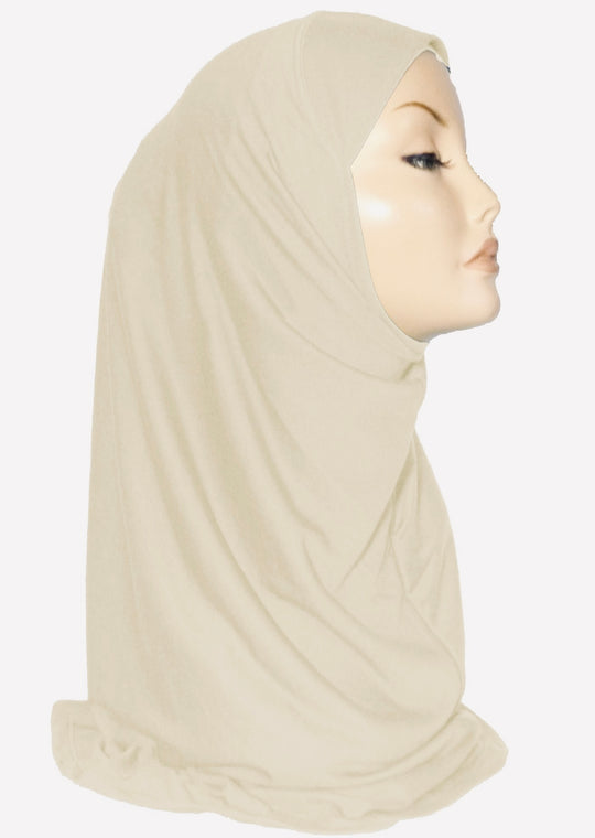 Instant Ready one piece Slip on Hijabs- M/L