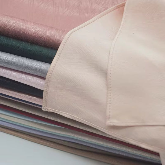 Self print  Satin Hijab/ Scarves