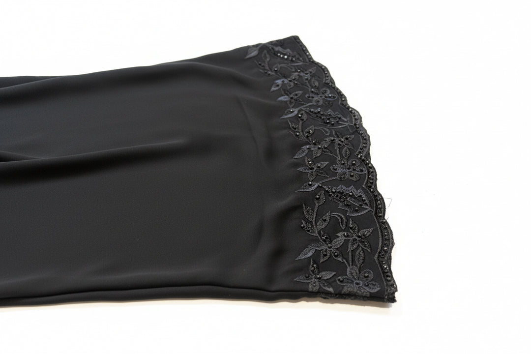 Nida Embroidered Classic Abaya