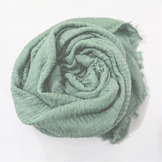 Crimp Frayed Edged  Hijabs / Scarves PH