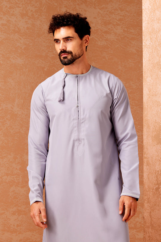 Faris Omani Thobe/Jubba - Lilac