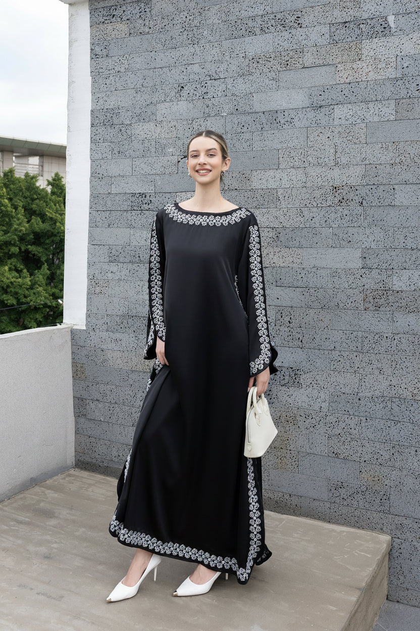 Occasion Maxi Modest Dress EDF8036