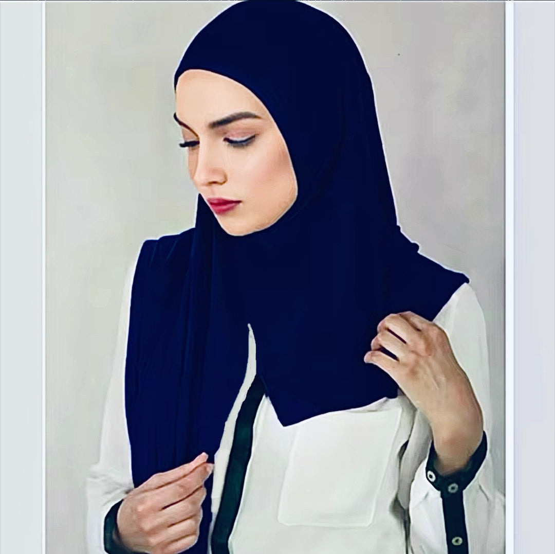 Easy Wear Jersey Ready stitch Hijab