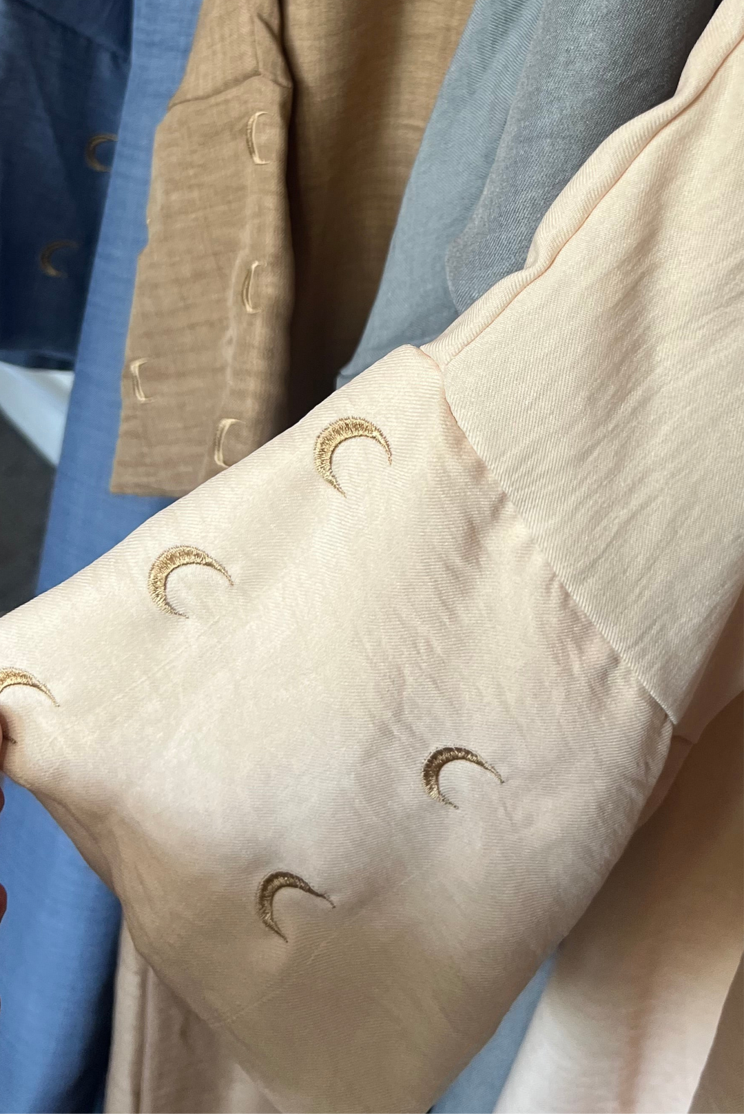 Linen Feel Moon Kimonos- Free size