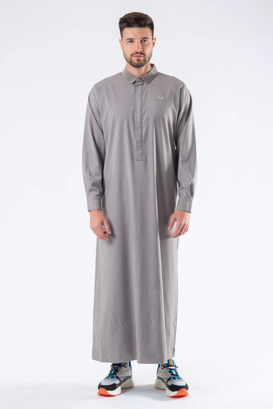 LWR2421 Lawung Thobe/Jubba - Grey