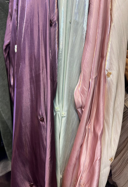 Lamia Abaya Full sets in 4 colours