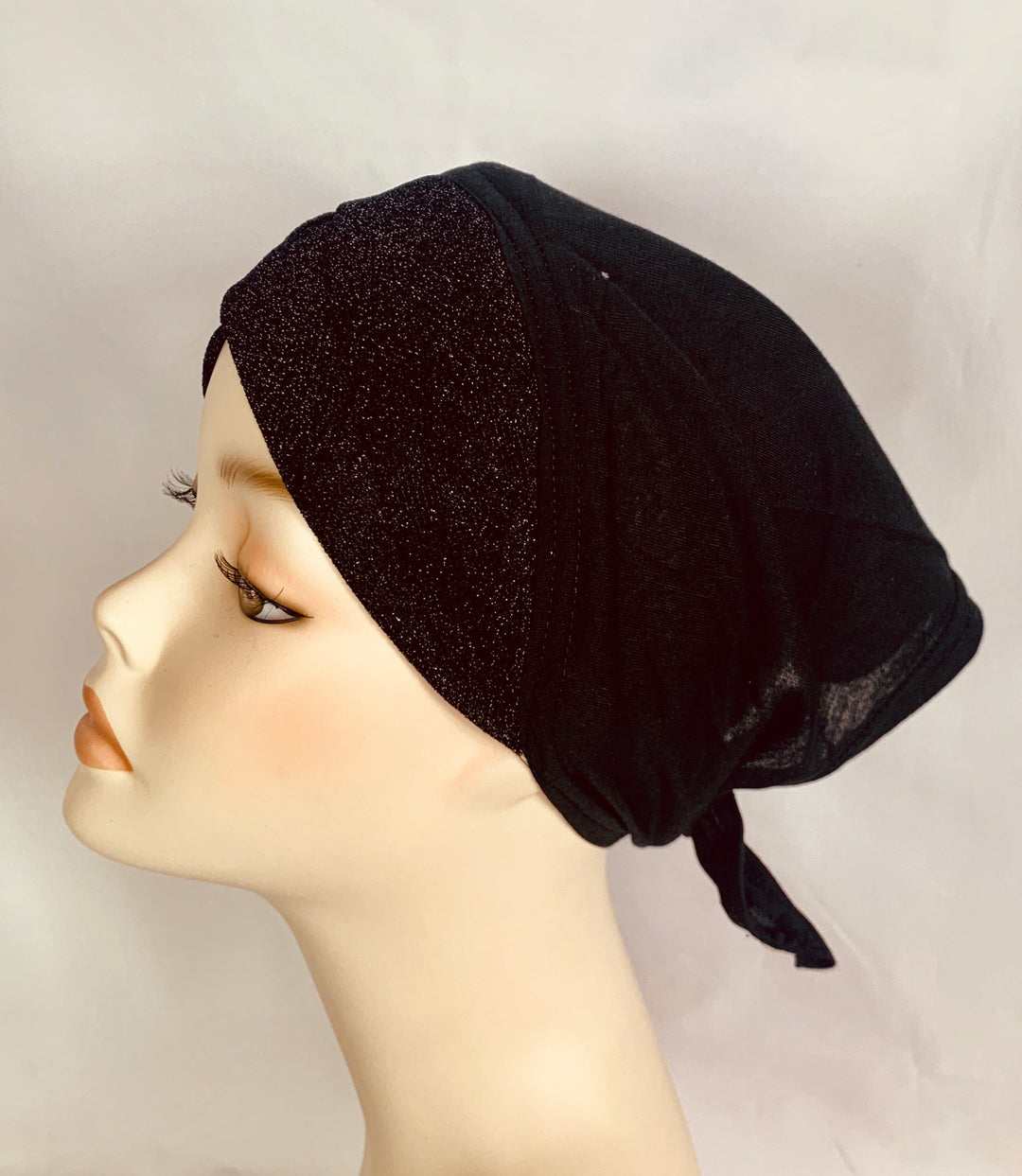 Glitzy Layered Effect Bonnet Caps