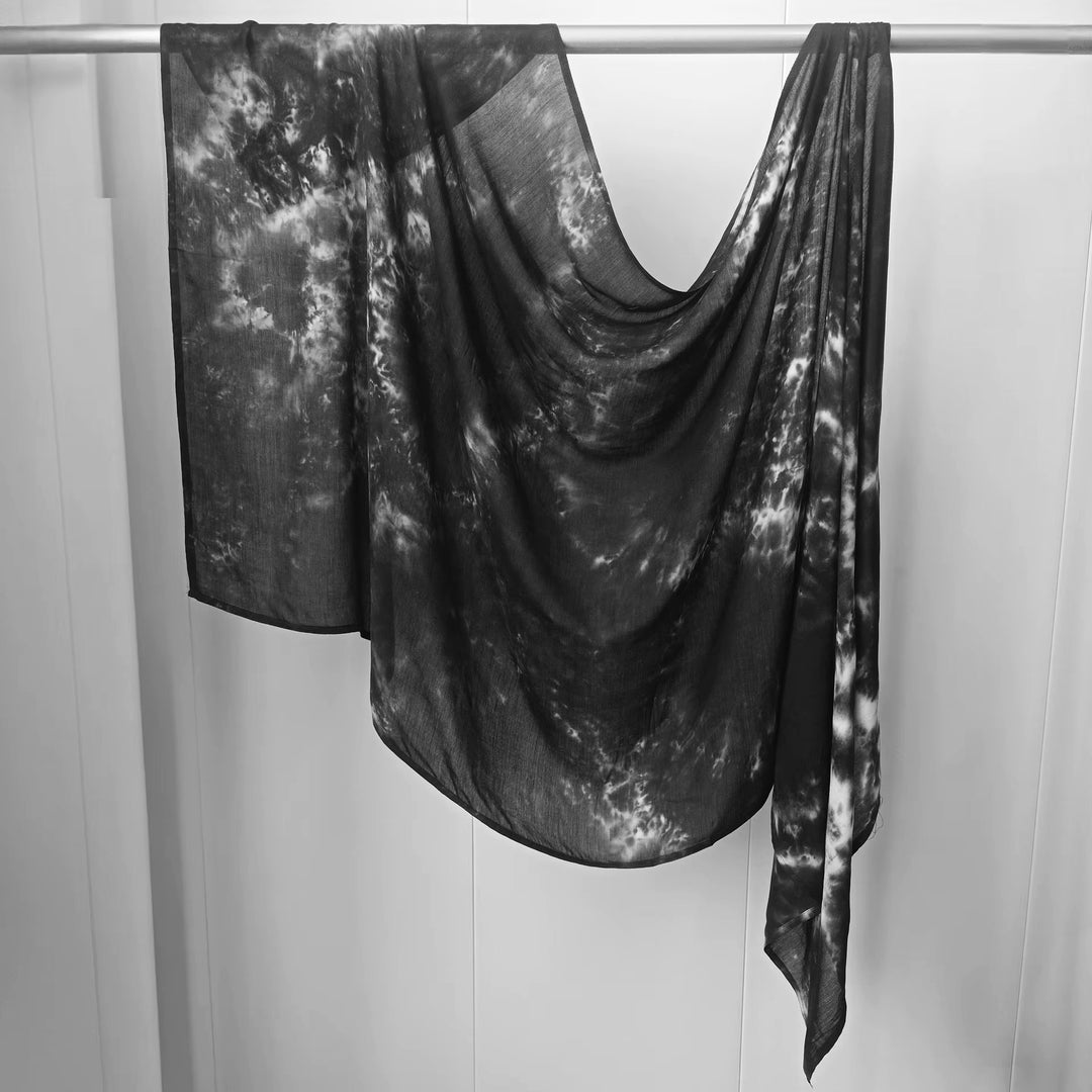 Modal cotton Tie Dye Hijab Scarf
