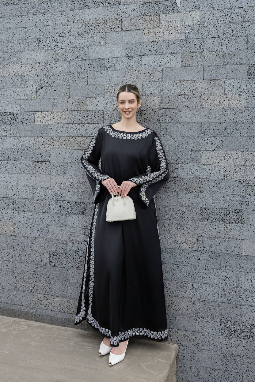 Occasion Maxi Modest Dress EDF8036