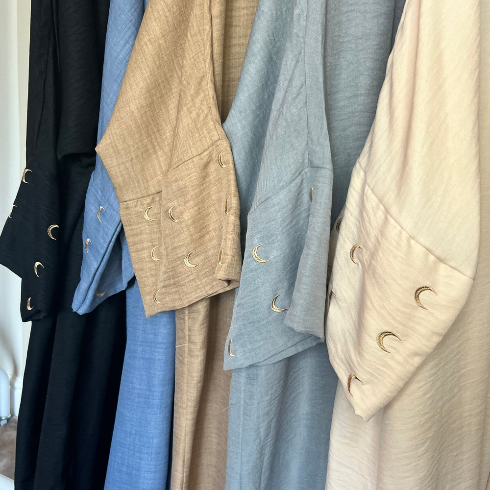 Linen Feel Moon Kimonos- Free size