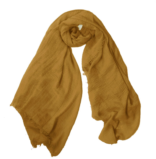 Crimp Frayed Edged  Hijabs / Scarves PH