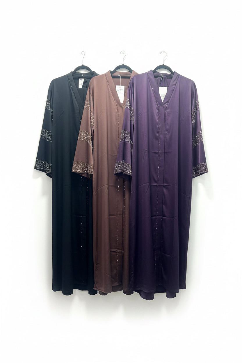 Amber Nida Dubai Satin Abayas