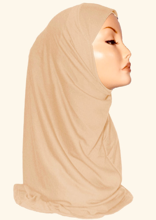Instant Ready one piece Slip on Hijabs- M/L