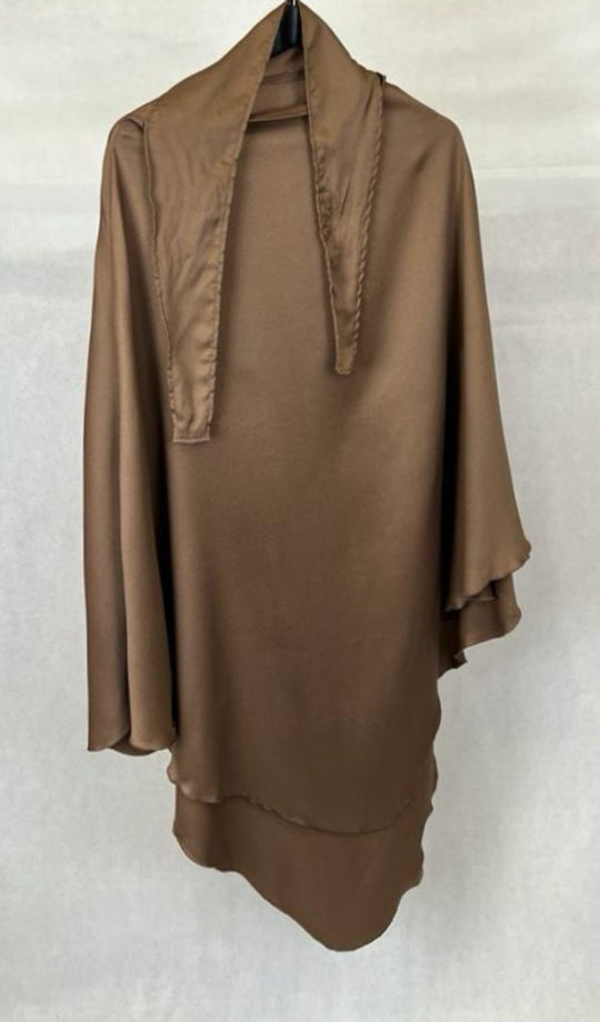 Tie back smooth Burkha/ Khimar - Variety