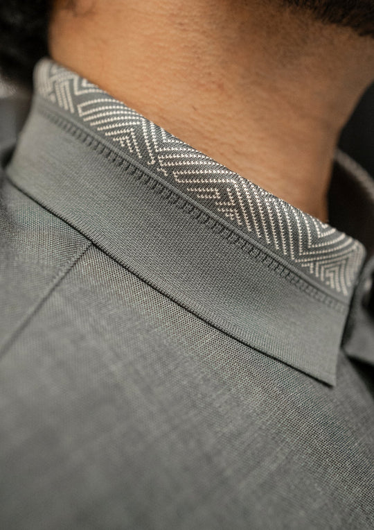 AAR2644 Al Ameer Latest Thobe / Jubba- Urban Olive