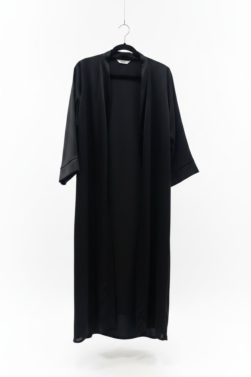 Light weight silky Kimono with hidden pockets