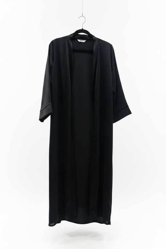 Light weight silky Kimono with hidden pockets