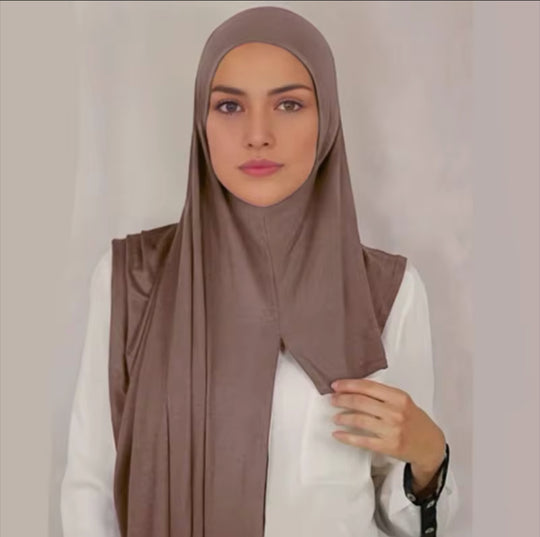 Easy Wear Jersey Ready stitch Hijab